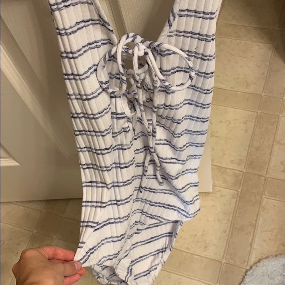 Striped Bodysuit